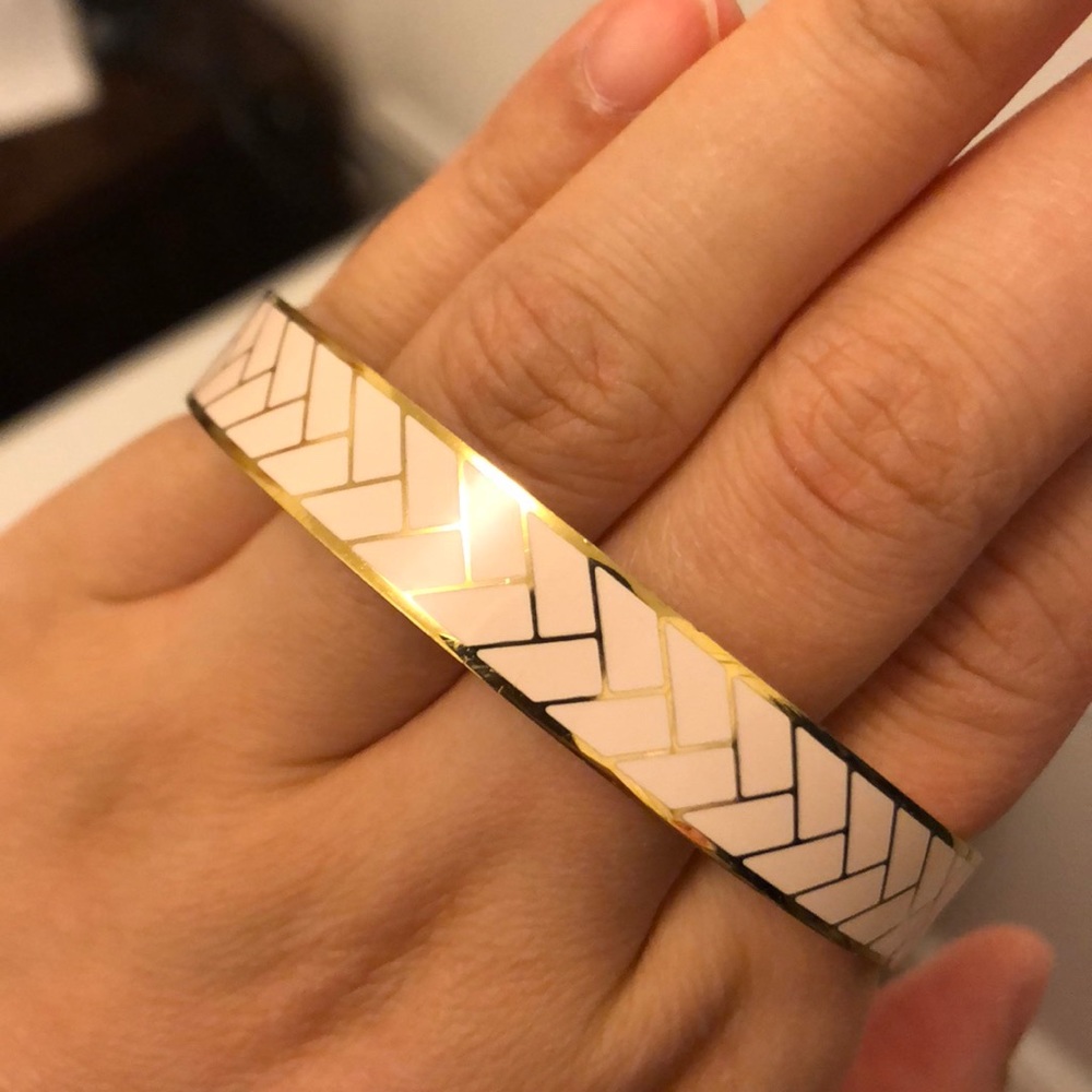 J. Crew Printed Thin Bangle